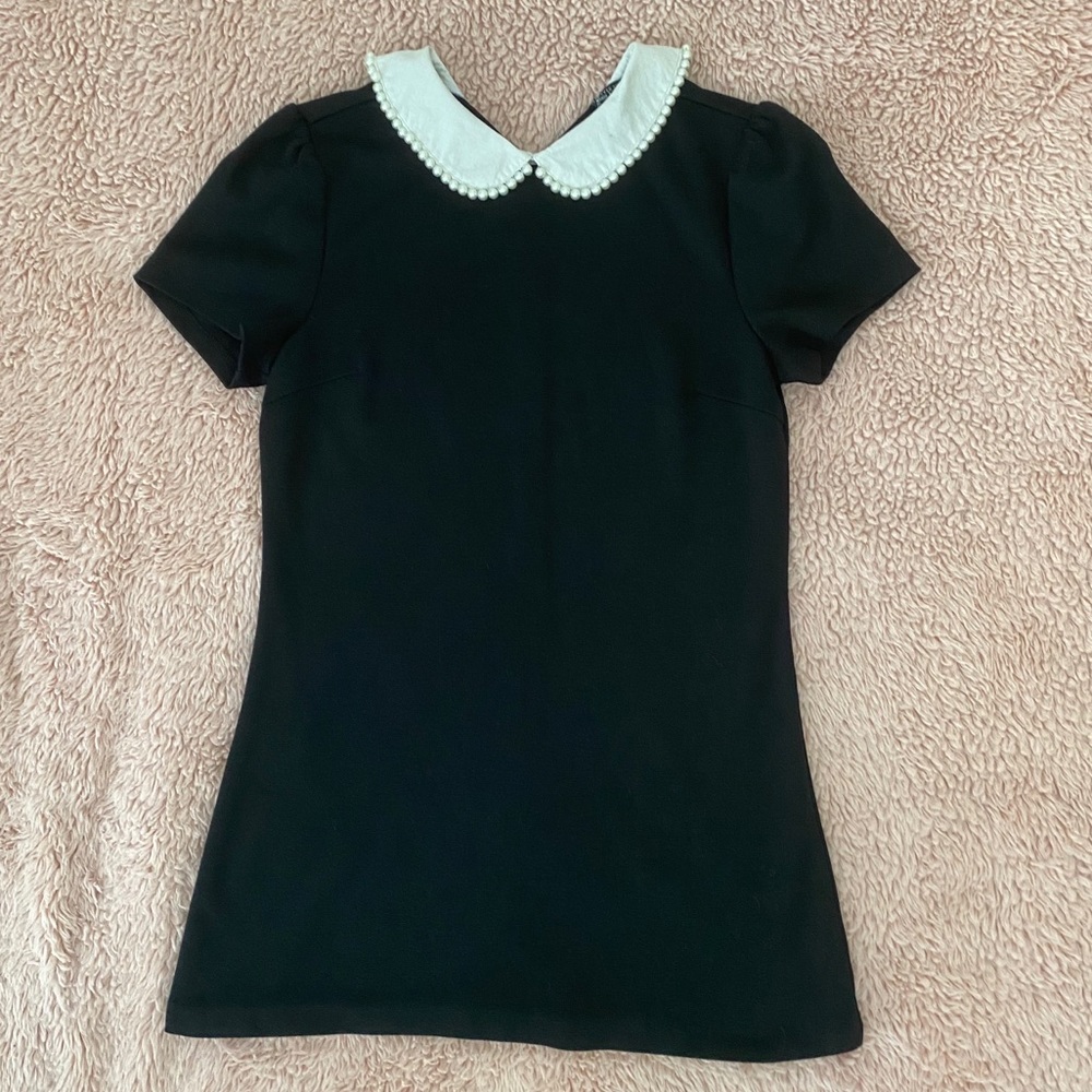 Black Collared Dress